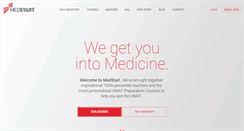 Desktop Screenshot of medstart.com.au